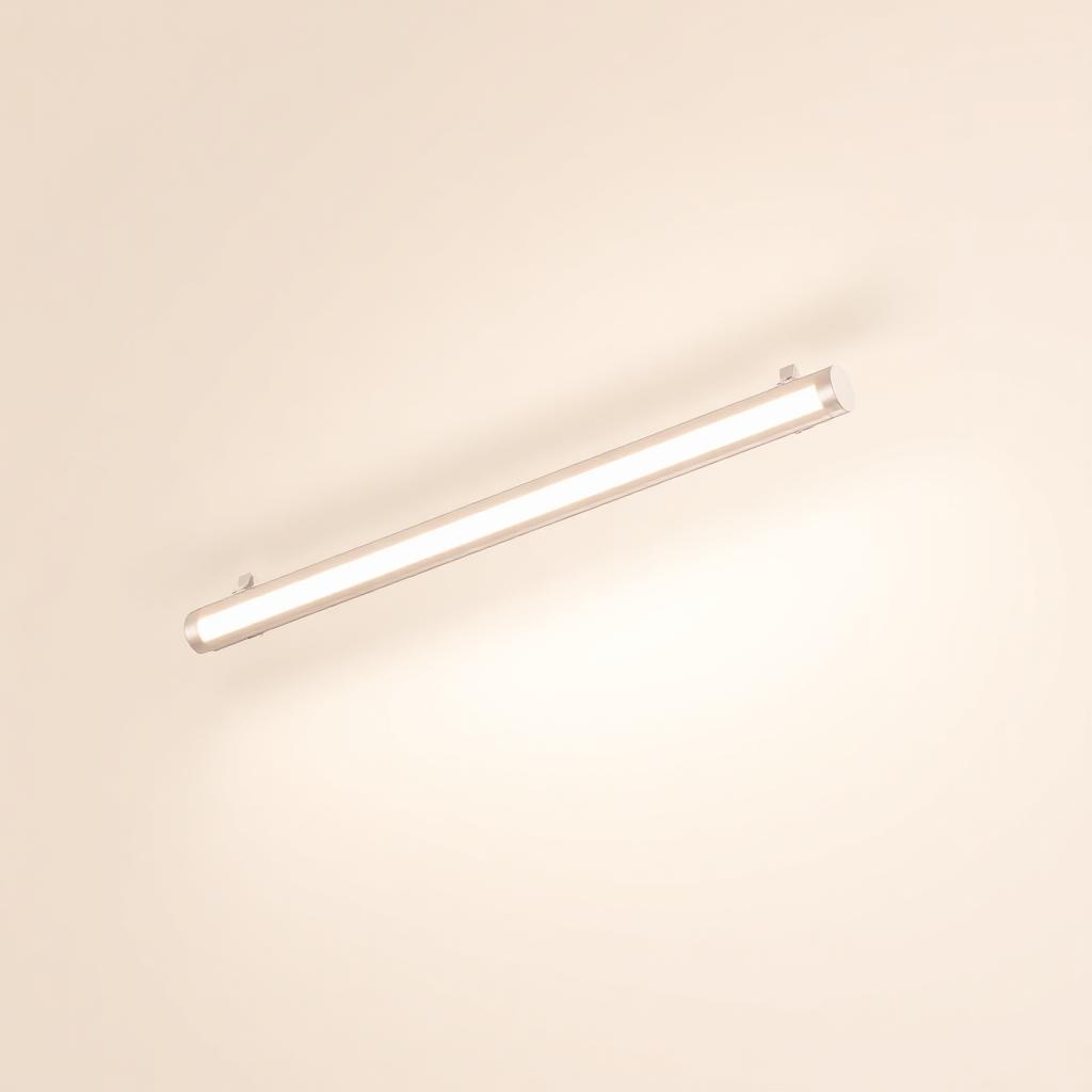 Two slim rechargeable motion-sensor closet light bars in aluminum